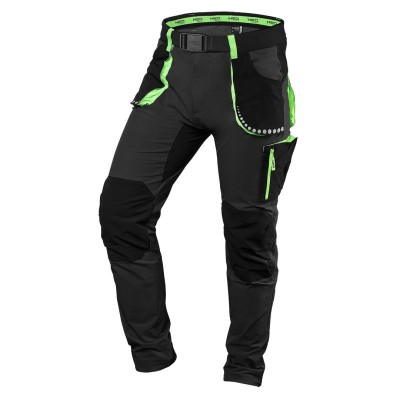 Pantaloni de lucru PREMIUM, 4 way stretch, negru, marimea XL HardWork ToolsRange foto