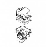 Carcasa filtru de aer MAZDA 3 (BM), 2014-2019; MAZDA 6 (GJ), 12.2014-2019; CX-5 (KE), 03.2012-08.2017, motorizare 2.0,, Rapid