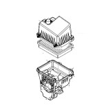 Carcasa filtru de aer MAZDA 3 (BM), 2014-2019; MAZDA 6 (GJ), 12.2014-2019; CX-5 (KE), 03.2012-08.2017, motorizare 2.0,, Rapid