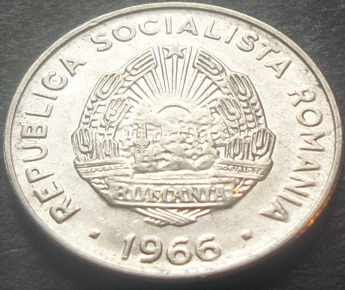 Moneda 15 BANI - ROMANIA, anul 1966 *cod 2707 D = circulata