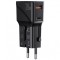 Incarcator Retea Yesido MC17 Travel, 20W, 3A, 1 x USB-A - 1 x USB-C, Negru