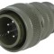 Conector circular 18 MS/DS aliaj aluminiu oliv