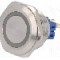 Intrerupator anti-vandalism, ON-ON, &Oslash;30mm, ONPOW - GQ30-11ZE/B/24V/S