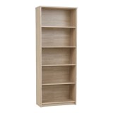 Cumpara ieftin Biblioteca pal stejar sonoma Johan 72.5x33.8x186 cm