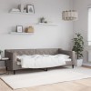 Gossi pat de zi, gri taupe, 80x200 cm, material textil