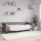 Gossi pat de zi, gri taupe, 80x200 cm, material textil