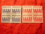 2 Blocuri -Serie Elvetia 1984 Europa CEPT Pod .stampila speciala 4x2val., Stampilat