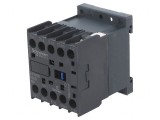 Contactor 3P NO cu Contacte Auxiliare NC 24VDC 6A 690V