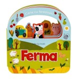 Bebe &icirc;nvață. Ferma. Carte cu ferestruici - ***