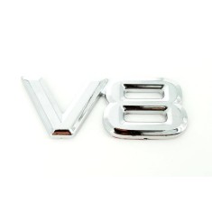 Ornament cromat V8