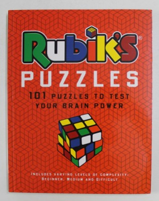 RUBIK &amp;#039;S PUZZLES - 101 PUZZLES TO TEST YOUR BRAIN POWER , 2017 foto