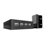 Extender USB 2.0 prin cablu RJ45 LAN 50m + HUB 4 porturi, Lindy L42681