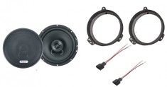 Pachet audio dedicat usi spate Audi A4 B6 B7 (2000 - 2008) cu boxe Excalibur