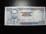 BURUNDI 500 FRANCI 1995 UNC