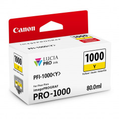 Canon PFI1000Y (Yellow) - cerneala pentru PRO-1000 ImagePrograf foto