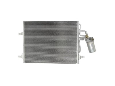 Condensator climatizare Volvo S60/V60, 2010-2019; V70, 2007-2016; XC60, 2008-10.2013; XC70, 2007-2016 , cutie manuala/automata, full aluminiu brazat, foto