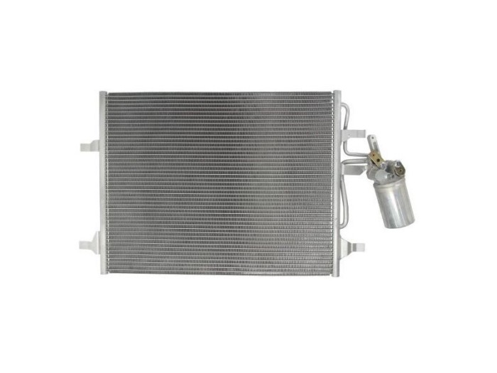 Condensator climatizare Volvo S60/V60, 2010-2019; V70, 2007-2016; XC60, 2008-10.2013; XC70, 2007-2016 , cutie manuala/automata, full aluminiu brazat,