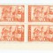 Romania, LP 170/1945, Pentru ardeleni, eroare 1, bloc de 4, MNH
