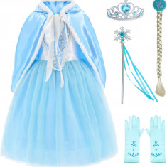 Costume Pncess pentru fetițe Petrecere de aniversare Fancy Dress Up cu accesorii