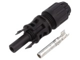 Conector solar MC4 Evo stor mamă 4-6mm2 crimpat