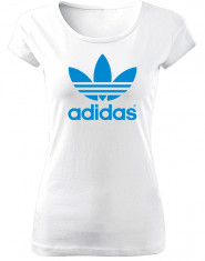 Tricou sport de dama Adidas Blue COD D009 foto