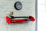 Raft de perete, &Ccedil;ilek, Champion Racer Hanger Shelf, 91x21x29 cm, Multicolor