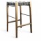 Scaun de bar din lemn natural ✔ model STRAT