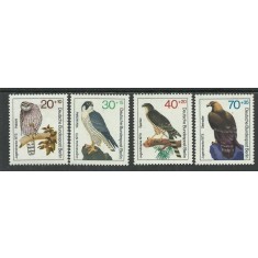 Berlin 1973 - Pasari de prada, fauna, serie neuzata