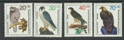 Berlin 1973 - Pasari de prada, fauna, serie neuzata foto