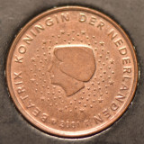 5 euro cent Olanda 2001, Europa