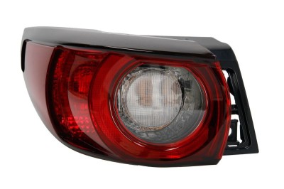 Stop spate lampa Mazda Cx-5, 06.2017-, partea Stanga, exterior; PY21W+W21/5W; cu soclu bec; Omologare: ECE, TYC foto