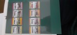 Saint Lucia-Locomotive-serie completa,nestampilate., Nestampilat