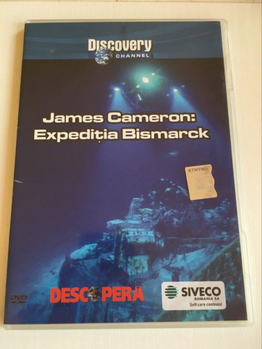 *DD- James Cameron: Expeditia Bismark, DVD DISCOVERY, Descopera
