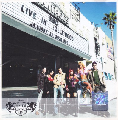 CD Pop: RBD - Live in Hollywood ( 2005, original, stare foarte buna ) foto