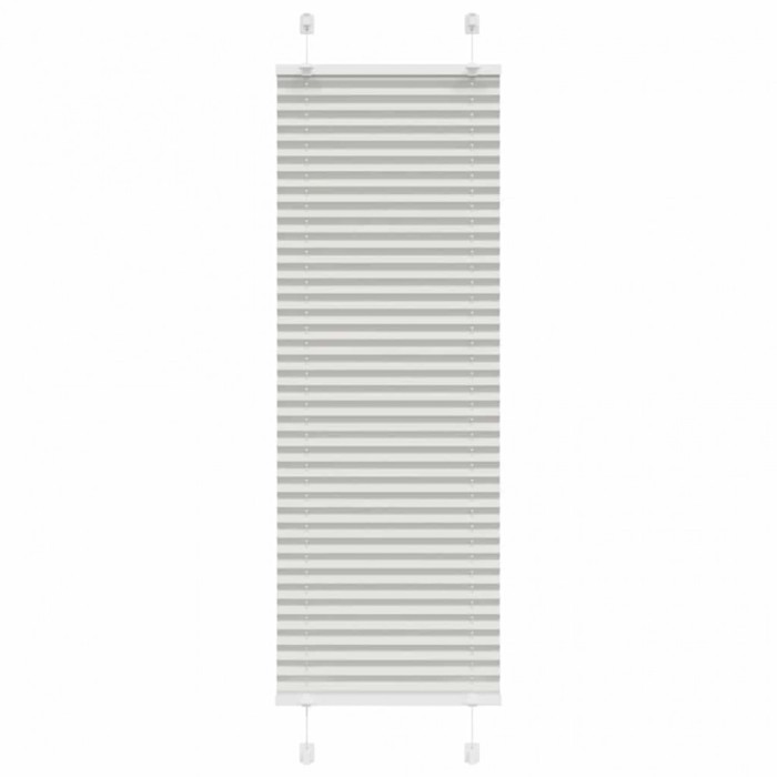 vidaXL Jaluzea plisată gri deschis 50x150 cm Lățime țesătură 49,4 cm
