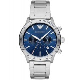 Ceas Barbatesc Emporio Armani Mario AR11306, Quartz, Inox, 43mm, Cristal Mineral, Rezistent la Apa