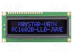 Afișaj LCD alfanumeric VA Negative 16x2 RAYSTAR OPTRONICS
