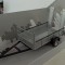Macheta Rulota Transport Auto 1 ax - Cararama 1/43