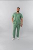 Bluză medicală Clio unisex S 500 - Verde Jad