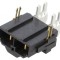 Soclu cablu-placă Mini-Fit Sr 10mm 2 pini aurit