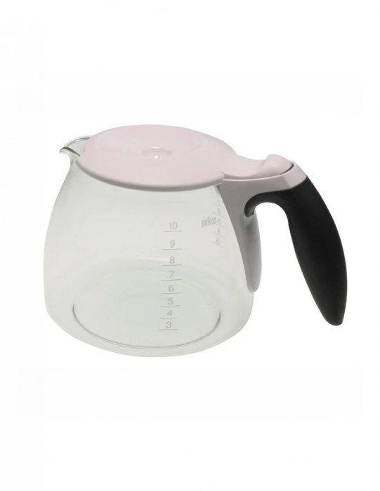 Cana cafetiera Braun CafeHouse Pure Aroma Plus KF 540, KF 550, KF 560, KF 570, KF 580 alb/gri - originala AX13210011