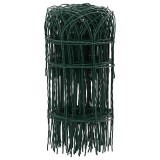 Cumpara ieftin Gard delimitare gradina fier vopsit electrostatic 25 x 0,4 m