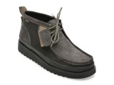 Ghete CLARKS negre, WALLABEE FTR GTX, din piele intoarsa