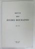 REVUE DES ETUDES ROUMAINES XIX - XX , PARIS - IASI , 1995 -1996