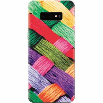 Husa silicon pentru Samsung Galaxy S10 Lite, Colorful Woolen Art foto