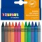 Set 12 creioane colorate cerate cu diametrul de 8 mm