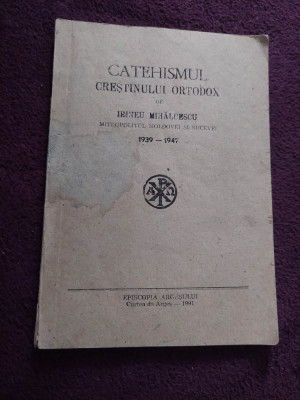 CATEHISMUL CRESTINULUI ORTODOX,Metropolitul Mold(1939-1947)INEU MIHALCESCU 1991 foto