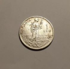 1 leu 1910 AUNC foto