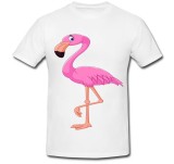 Cumpara ieftin Tricou &quot; Art flamingo &quot;
