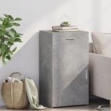 Gossi dulap, gri beton, 50x42,5x93 cm, lemn prelucrat